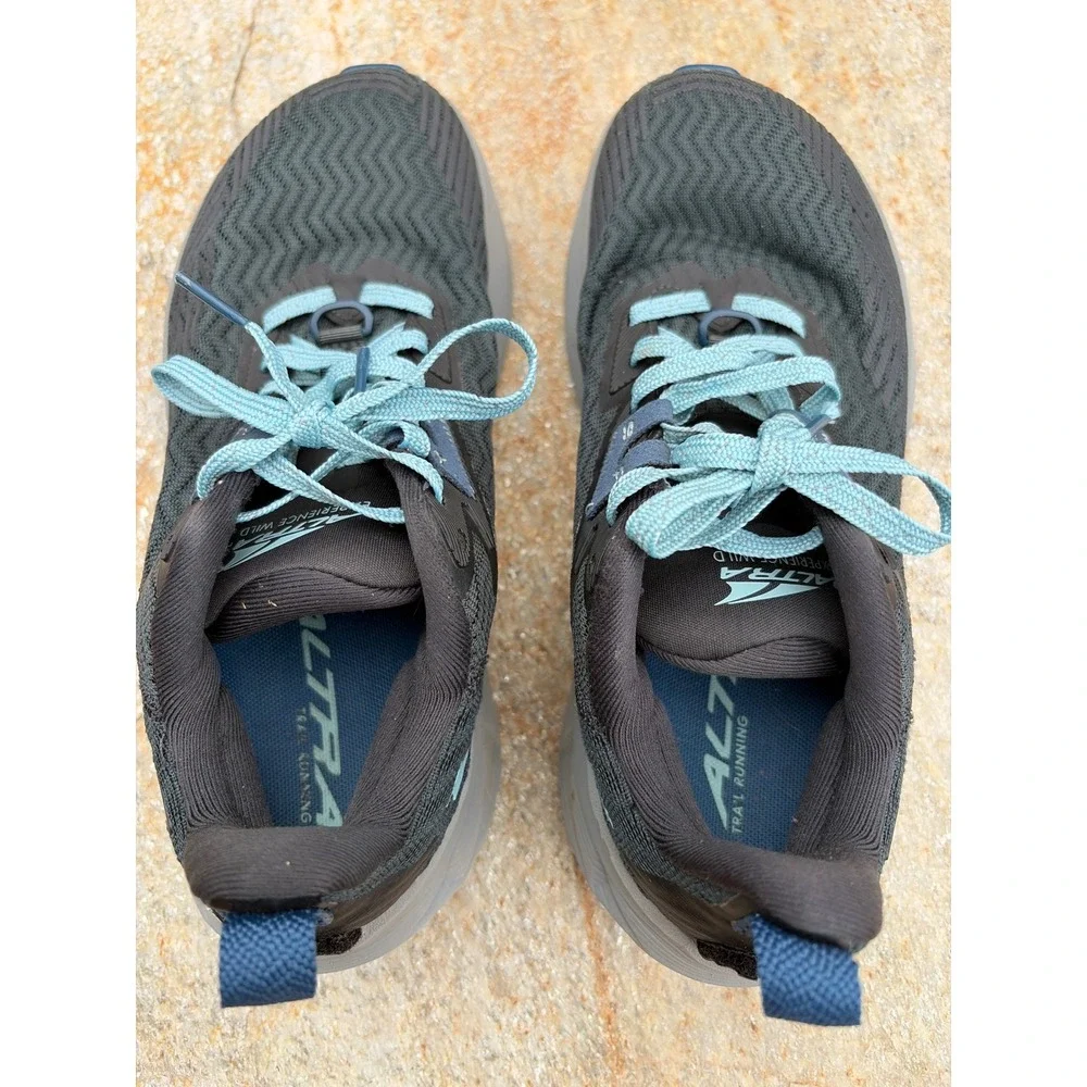 Altra Experience Wild Trail Running Shoes Womens 6.5 Black Blue AL0A85QD000